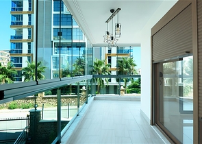 Möblierte Wohnung 2+1 400 m vom Meer entfernt