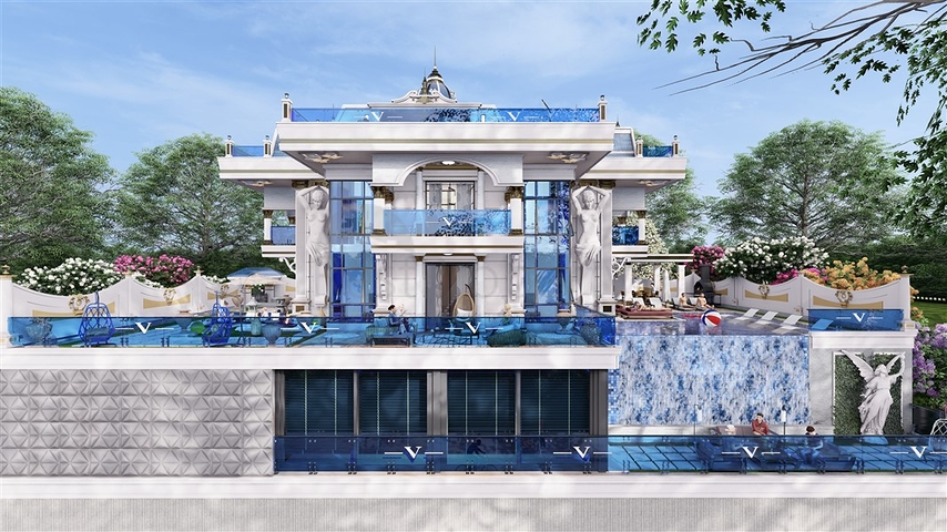 5+1 Luxusvilla im Stadtteil Kargicak