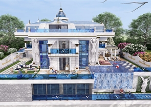 5+1 Luxusvilla im Stadtteil Kargicak