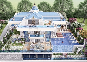 5+1 Luxusvilla im Stadtteil Kargicak