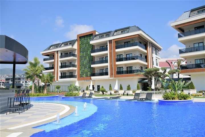 Wohnung 2+1 in einem Komplex mit Infrastruktur in der Nähe von Oba