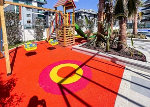 Wohnung 2+1 in einem Komplex mit Infrastruktur in der Nähe von Oba