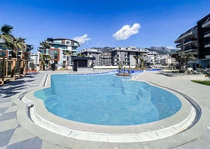 Wohnung 2+1 in einem Komplex mit Infrastruktur in der Nähe von Oba