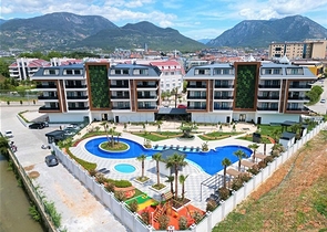 Wohnung 2+1 in einem Komplex mit Infrastruktur in der Nähe von Oba