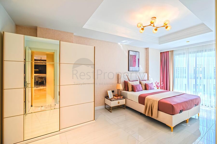 2+1 im Premium-Komplex im Stadtteil Türkler