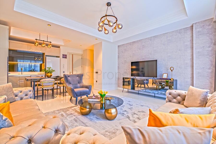 2+1 im Premium-Komplex im Stadtteil Türkler