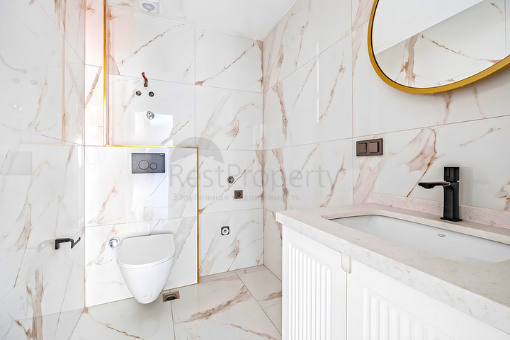 Penthouse 2+1 50m vom Kleopatra-Strand entfernt