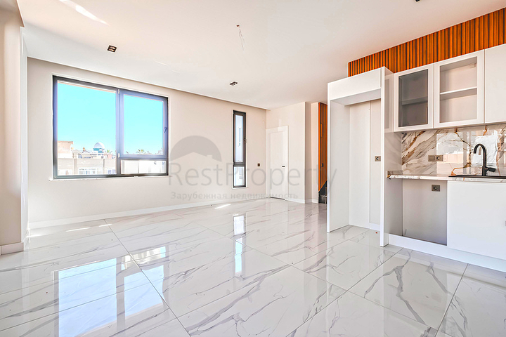 Penthouse 2+1 50m vom Kleopatra-Strand entfernt