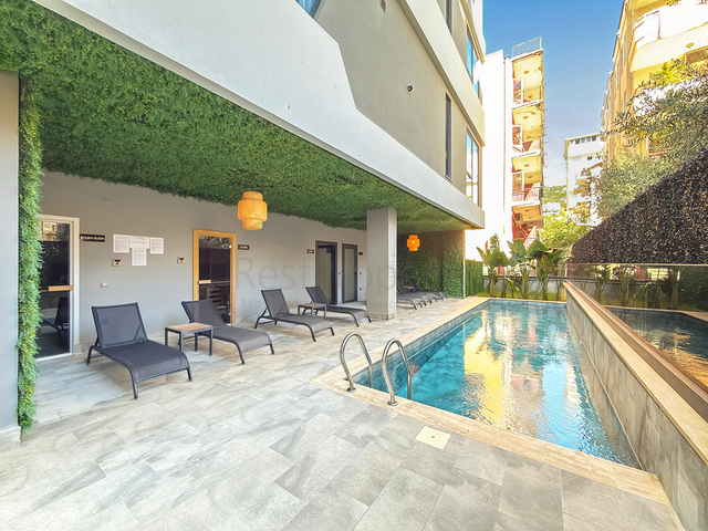 Penthouse 2+1 50m vom Kleopatra-Strand entfernt