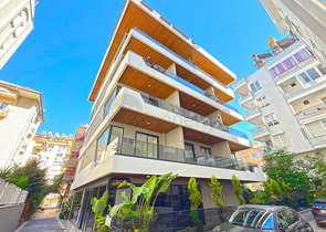 Penthouse 2+1 50m vom Kleopatra-Strand entfernt