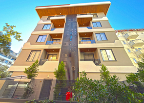 Penthouse 2+1 50m vom Kleopatra-Strand entfernt