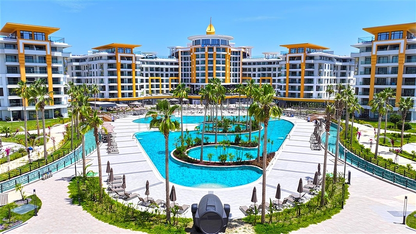 1+1 Apartment mit Meerblick in einem Premium-Komplex 