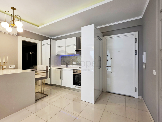 1+1 Apartment direkt am Strand