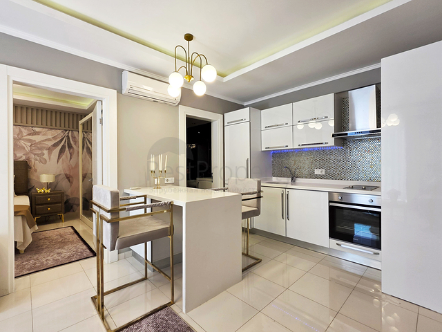 1+1 Apartment direkt am Strand