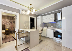 1+1 Apartment direkt am Strand