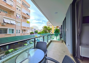 1+1 Wohnung nur 200 m vom Kleopatra Strand entfernt