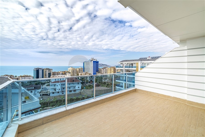 3+1 Penthouse mit Blick auf das Mittelmeer