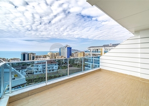 3+1 Penthouse mit Blick auf das Mittelmeer