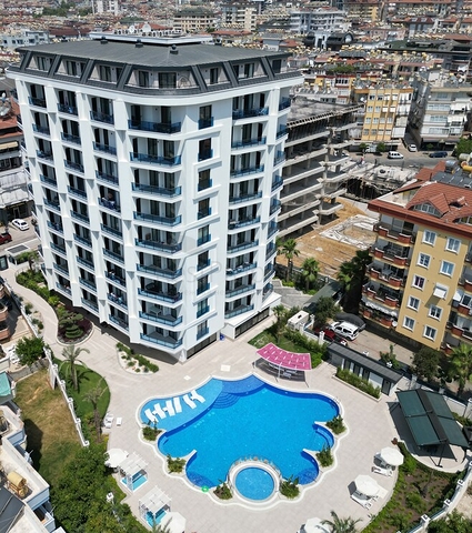 1+1 Wohnung zur Miete im Zentrum von Alanya