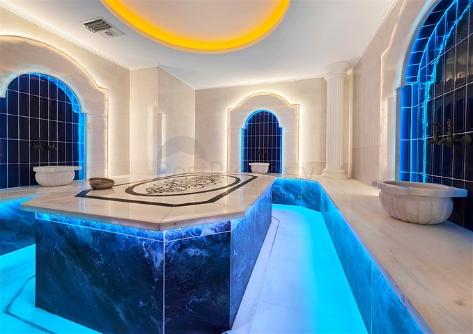 Apartment mit 1+1 Meerblick im Zentrum von Alanya