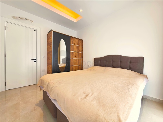 Apartment mit 1+1 Meerblick im Zentrum von Alanya