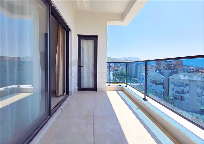 Apartment mit 1+1 Meerblick im Zentrum von Alanya