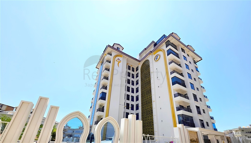 Apartment mit 1+1 Meerblick im Zentrum von Alanya