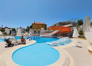 Apartment mit 1+1 Meerblick im Zentrum von Alanya