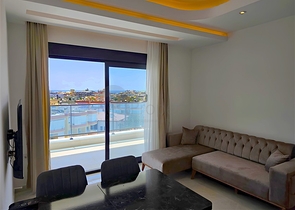 Apartment mit 1+1 Meerblick im Zentrum von Alanya