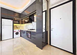 Apartment mit 1+1 Meerblick im Zentrum von Alanya