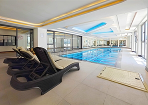 Apartment mit 1+1 Meerblick im Zentrum von Alanya