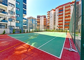 1+1 Wohnung im neuen Komlpex im Stadtteil Mahmutlar 