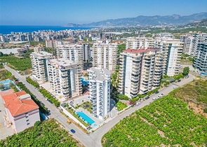 1+1 Wohnung im Stadtteil Mahmutlar/Alanya