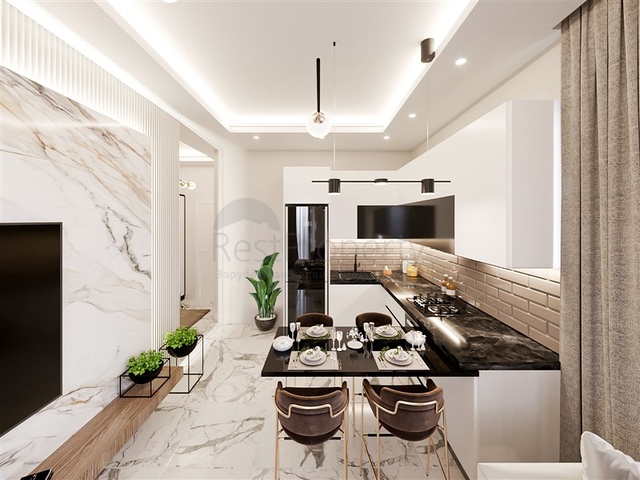 1+1 Wohnung mit Pinienwald