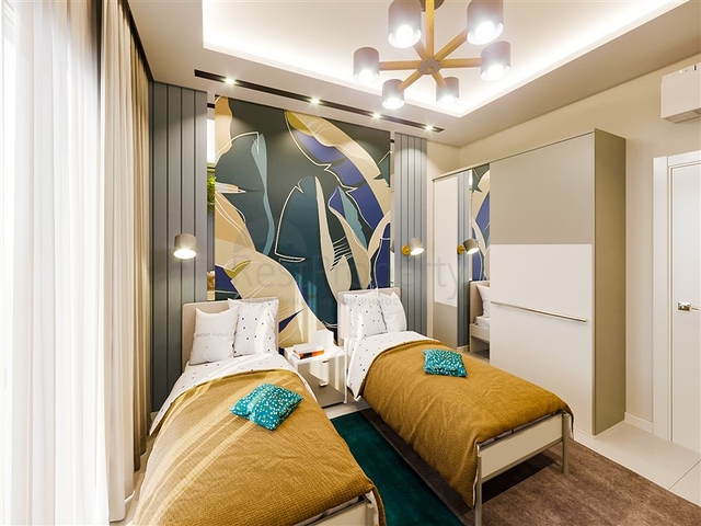 1+1 Wohnung mit Pinienwald