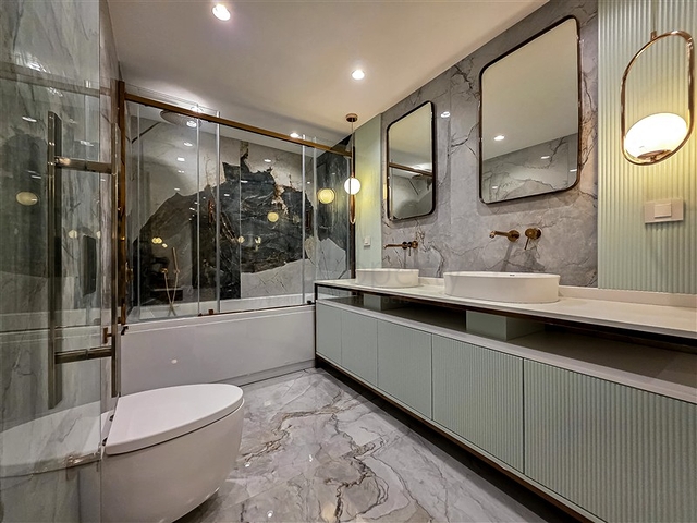 Exklusive 4+1-Wohnung in einem einzigartigen Komplex im Zentrum von Alanya