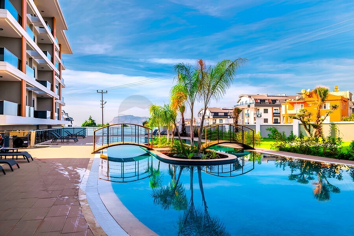 Zweizimmerwohnung in einem neuen Komplex im Bezirk Oba