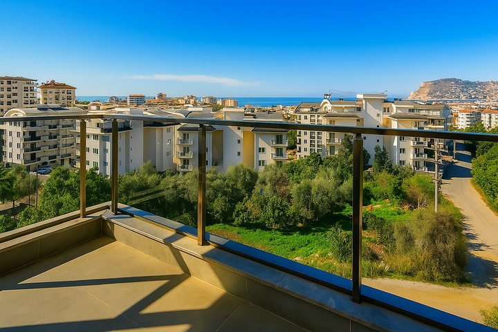 Zweizimmerwohnung in einem neuen Komplex im Bezirk Oba