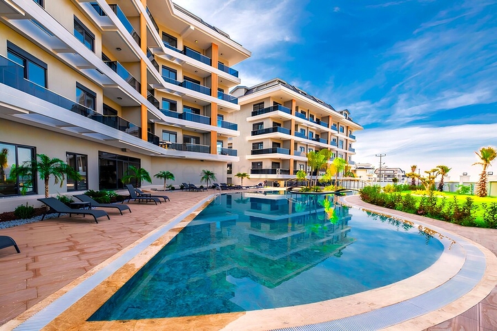 Zweizimmerwohnung in einem neuen Komplex im Bezirk Oba