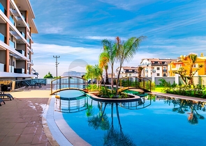 Zweizimmerwohnung in einem neuen Komplex im Bezirk Oba