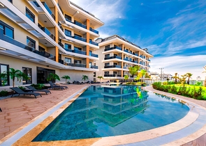 Zweizimmerwohnung in einem Komplex im Bezirk Oba