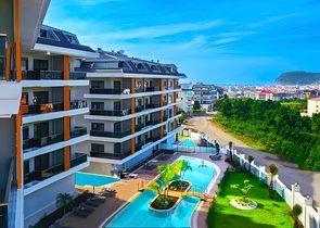 Zweizimmerwohnung in einem Komplex im Bezirk Oba