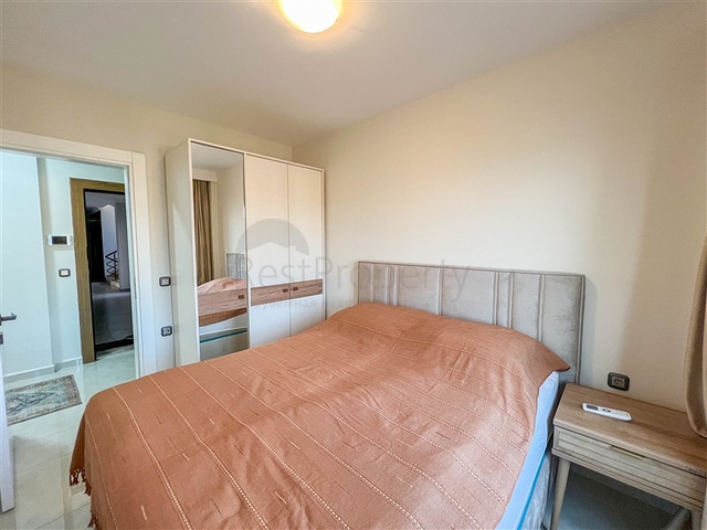 Möblierte Wohnung mit zwei Schlafzimmern im Stadtteil Mahmutlar 