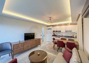 Möblierte Wohnung mit zwei Schlafzimmern im Stadtteil Mahmutlar 