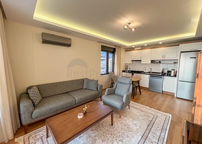 View Apartment 2+1 in einem Komplex in der ersten Zeile 