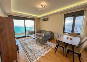 View Apartment 2+1 in einem Komplex in der ersten Zeile 