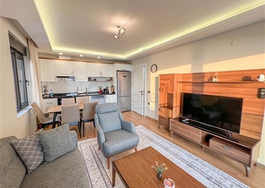 View Apartment 2+1 in einem Komplex in der ersten Zeile 