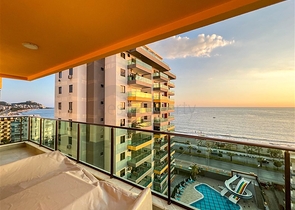 View Apartment 2+1 in einem Komplex in der ersten Zeile 