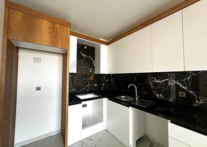 1+1-Wohnung in einem Luxus-Komplex in der Endphase des Baus