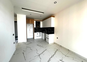 1+1-Wohnung in einem Luxus-Komplex in der Endphase des Baus